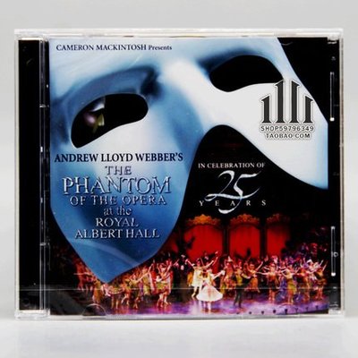 The Phantom of the Opera 歌劇魅影 25周年紀念版 2CD