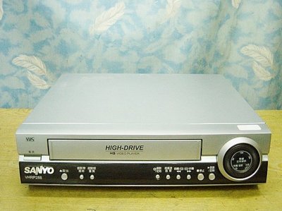 【小劉二手家電】SANYO VHS 錄放影機,支援EP,附聲音1接2分接頭,故障機也可修理 !