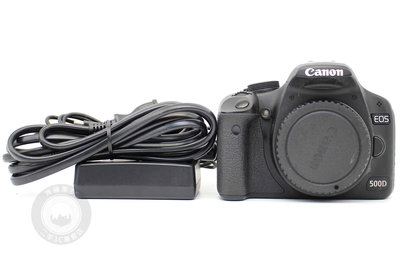 【高雄青蘋果3C】Canon EOS 500D 單機身 1510萬 APS-C 快門數:243XX次 二手相機#88149