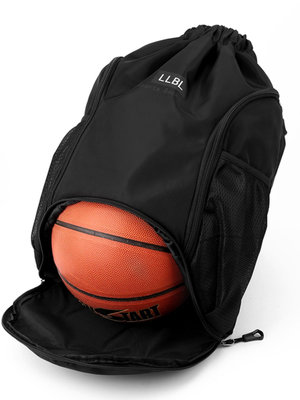籃球包迪卡儂束口袋籃球包學生籃球袋訓練包大容量多功能雙肩包運動健身
