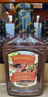 【小如的店】COSTCO好市多代購~YOSHIDA'S 美式燒烤醬-特調美式BBQ風味(每瓶1.25kg) 671328