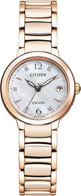 日本正版 CITIZEN 星辰 EXCEED ES9323-54W 女錶 手錶 電波錶 光動能 日本代購