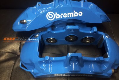 BREMBO ZL1 六活塞卡鉗組 BMW藍 烤漆 玩色 改色 維修 保養 清潔 來令片 碟盤更換歡迎詢問 / 制動改