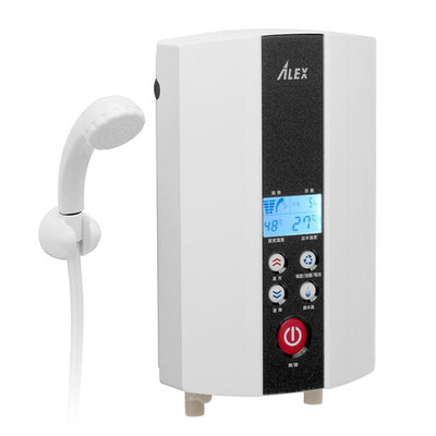DIY水電材料 ALEX電光牌EH7655N 即熱式數位恆溫電能熱水器/瞬間式熱水器/套房