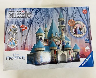 Ravenburger 3D 維寶3D拼圖 迪士尼 puzzle Frozen II 冰雪奇緣2 城堡 216pcs