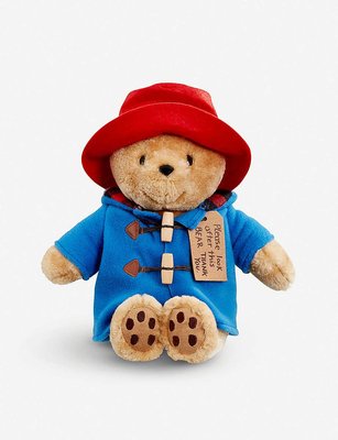 【空運正品】柏靈頓熊 柏靈頓絨毛玩偶 抱抱玩具 小熊玩偶 禮物