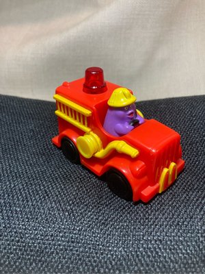 早期 1998年 麥當勞玩具 1998 奶昔大哥消防車 兒童餐 快樂兒童餐 McDonald