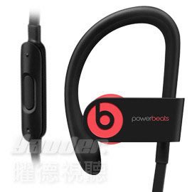 【曜德】Beats Powerbeats 3 Wireless 黑紅 藍芽運動型耳掛式☆免運