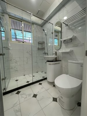 FUO衛浴: 40X52公分 浴櫃組 迷你空間大師 (含鏡子,置物架,龍頭)  (515) 現貨特價中！