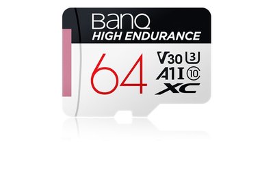 加價添購區: BANQ SDXC 64G High Endurance 記憶卡 U3/A1/V30/ 監視器專用款!!