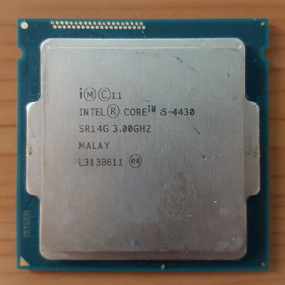 Intel Core i5-4430 3.0G 1150腳位 處理器 【 NG 故障品 】、提供報帳 或 研究用