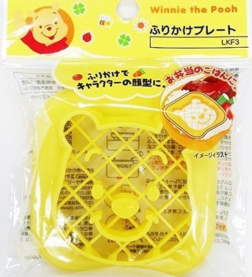 日本製 維尼大臉 造型 壓模 糖篩 咖啡 肉桂粉 可可粉 香鬆粉