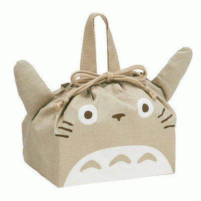 ♥小花花日本精品♥ 龍貓 造型束口便當袋 野餐袋 造型包裝禮物袋 ~ 3
