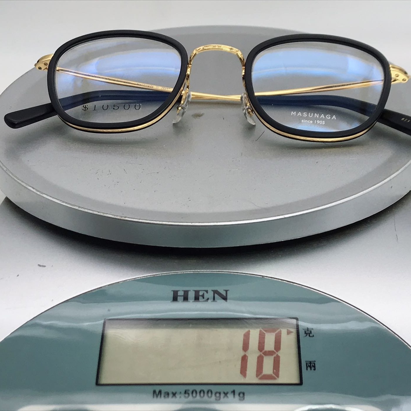 本閣眼鏡】增永眼鏡MASUNAGA 日本製手工眼鏡光學鏡框賽璐珞圓框大框 
