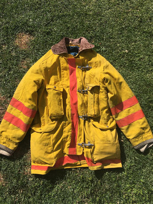 美國 美產 消防員 消防衣 復古 夾克2546