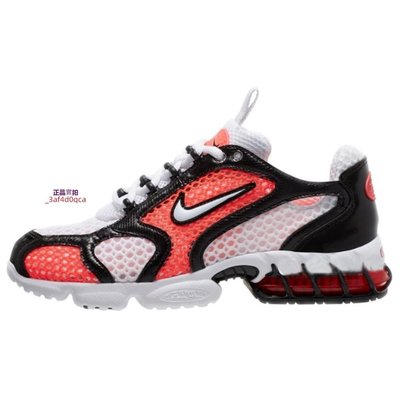 mini正品現貨 Nike Air Zoom Spiridon Cage 2 黑白紅 休閒鞋 運動鞋 CD3613-101 實拍鞋