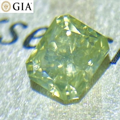 【台北周先生】天然Fancy綠色鑽石 0.53克拉 綠鑽 均勻Even分布 火光超閃耀 濃郁 大顆收藏品 送GIA證書