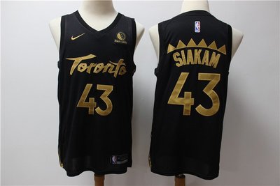 帕斯卡爾·西亞卡姆(Pascal Siakam) NBA多倫多暴龍隊 熱壓 新款 19-20赛季 城市版 球衣 43號