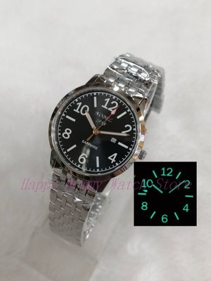 【幸福媽咪】NOBEL 諾貝爾錶《藍寶石防刮鏡面》防水石英女錶 黑面 33mm 型號:Y8005