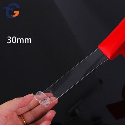 蓋斯工具 30mm透明壓克力雙面膠 3TDST 雙面膠 強力無痕防水雙面膠 紅膜透明雙面膠帶