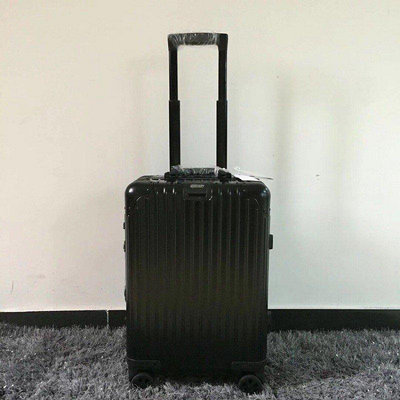 鋁鎂合金 Rimowa日默瓦  拉箱/拉桿箱✔Classic flight 系列【全鋁鎂合金】黑色20寸/登機箱