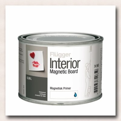 【( *^_^* ) 新盛油漆行】Flugger 北歐塗料 水性多彩 調色 黑板漆0.7L+磁性漆0.38L 牆壁創意