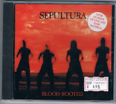 [鑫隆音樂]西洋CD-神碑合唱團 Sepultura:BLOOD-ROOTED(RR88212)全新/免競標