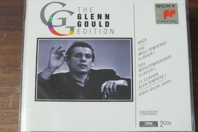 Sony-Gould-Bach:the well-tempered clavier I-美版,雙片裝,有IFPI