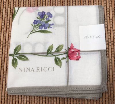 日本手帕  擦手巾  Nina ricci no.78-4 58cm