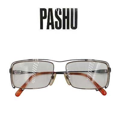 【皮老闆】二手真品 PASHU 鏡框 (金子眼鏡) 日本 製 眼鏡 11