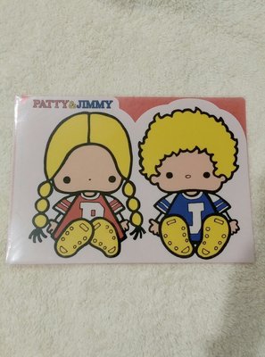 sanrio Patty&Jimmy P&J文件夾~日本製~2011絕版商品~收藏出清