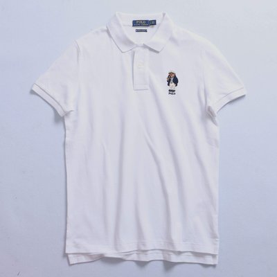 全新過季零碼Ralph Lauren Polo Bea (黑/白/深藍/灰)小熊款短袖polo衫特價1280元~3件8折