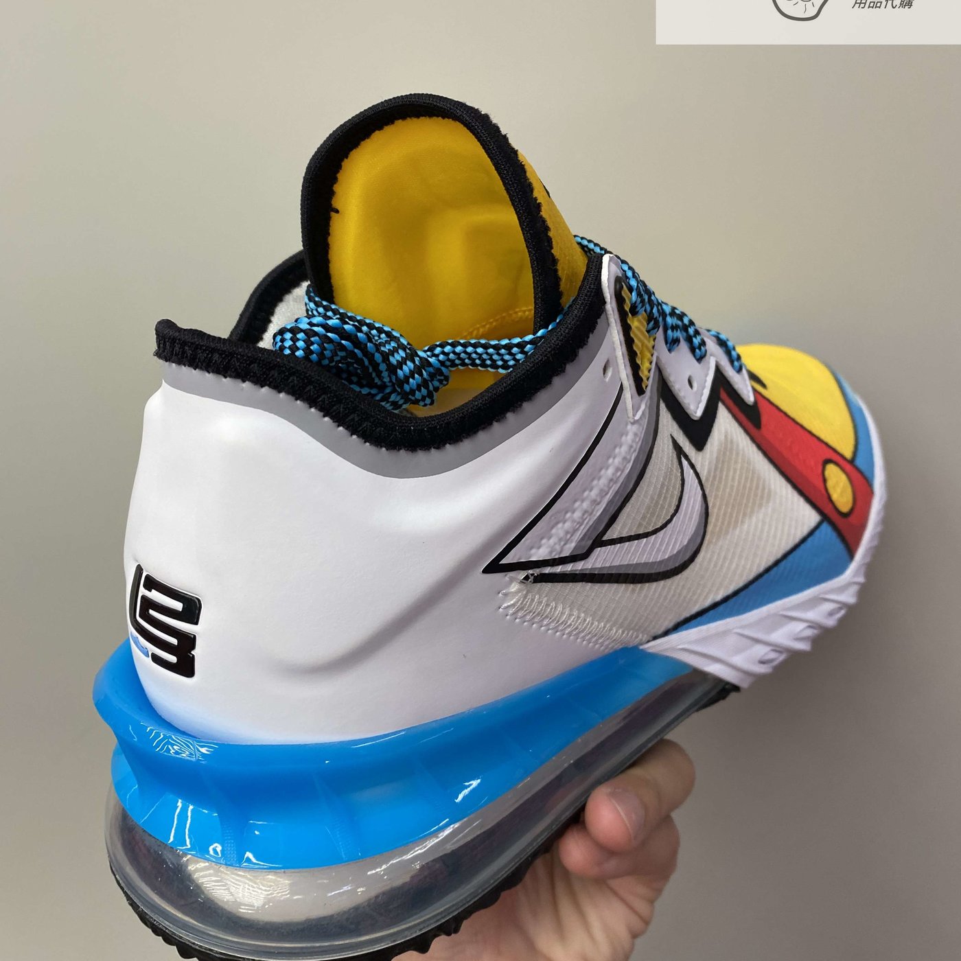 AND.】NIKE LEBRON 18 XVIII LOW 卡通塗鴉二次元籃球鞋男款CV7564-104