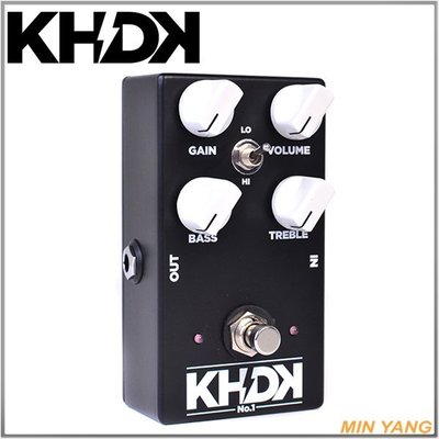 【民揚樂器】效果器 KHDK NO1 OVERDRIVE 電吉他 單顆效果器