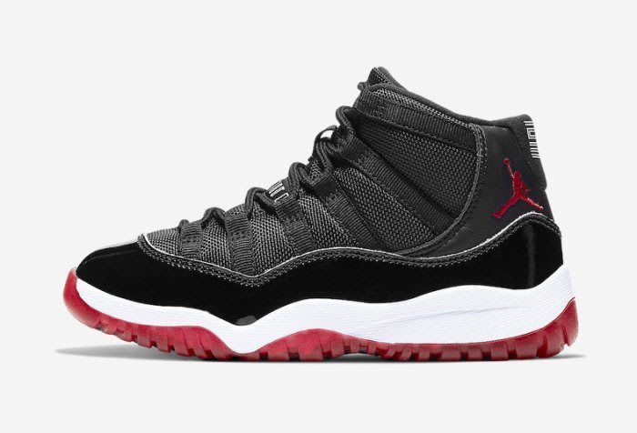 S.G Air Jordan 11 Bred PS 黑紅中童鞋籃球鞋378039-061 | Yahoo奇摩拍賣