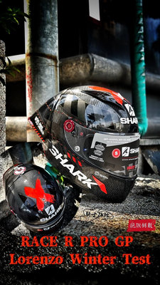 ⚠YB騎士補給⚠ SHARK RACE R PRO GP Lorenzo 2020 冬測 紅 全罩 安全帽 頂級 大鴨尾