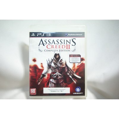 [耀西]二手 亞版 SONY PS3 刺客教條 2 完全版 Assassin s Creed II