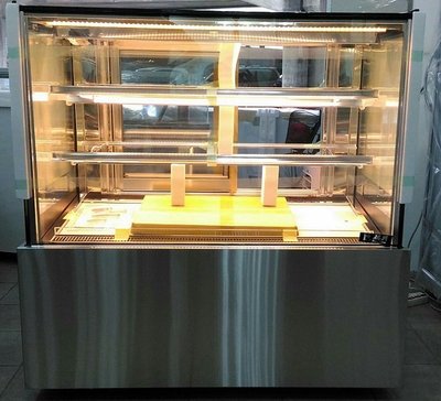 冠億冷凍家具行  瑞興4尺直角蛋糕櫃(有黑色/白鐵/白色)西點櫃、冷藏櫃、冰箱、巧克力櫃/RS-C 1004 SQ
