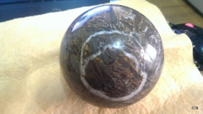 1916天然女媧石球能量石開運石球發財八號球數字球石敢當