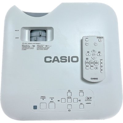【CASIO卡西歐】XJ-F100W 3500流明 雷射混合光源投影機(內建喇叭)(二手)