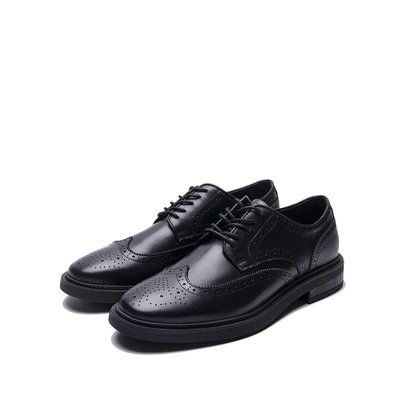 特賣- 現貨Massimo Dutti男鞋 英倫風系帶真皮紳士鞋正裝皮鞋 12202050700