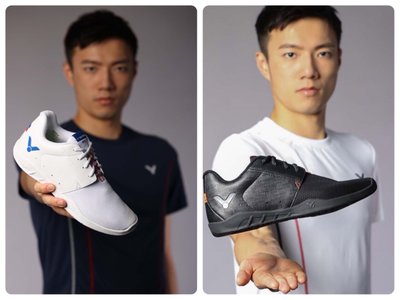 （羽球世家）【中華隊 鞋】VICTOR 勝利體育運動訓練鞋 VGR10C 黑/ A白 中華台北