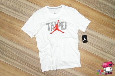 球鞋補習班 NIKE JORDAN TEE TAIPEI 白色 短袖 T恤 台北 T-SHIRT BV6188-100