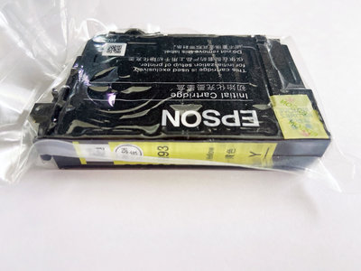EPSON 193原廠黃色墨水匣(T193450)裸裝