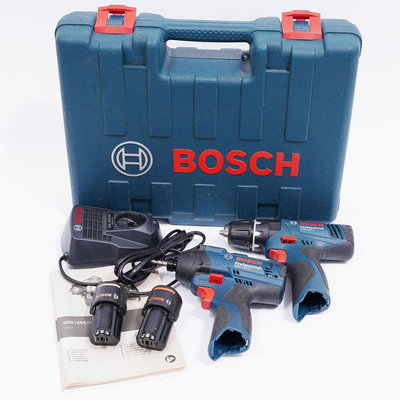 二手｜ BOSCH GDR 120 + GSB 120 雙電 衝擊 起子機 震動 電鑽 GSB120 GDR120