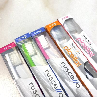 日本原裝進口GC ruscello 預防蛀牙 牙周病 植牙術後牙刷