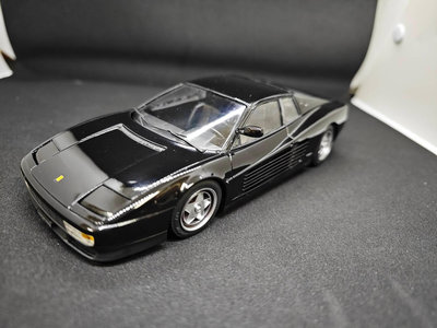 [阿彰完成品] TAMIYA 1/24 Ferrari 法拉利 Testarossa 24059 黑色版完成品