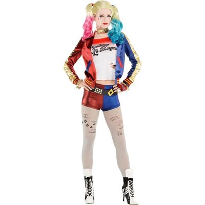 亞馬遜自殺小隊服裝哈莉奎茵小丑女cosplay服萬圣節服裝演出服