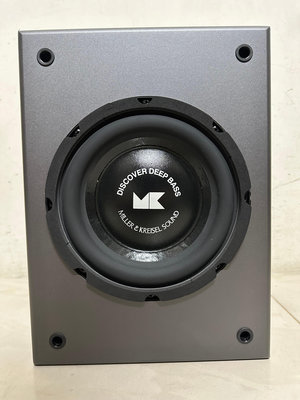 美國劇院之王 M&amp;K MK KX-10  主動式 重低音音響喇叭 家庭劇院 8吋單體 網罩 美國製造~