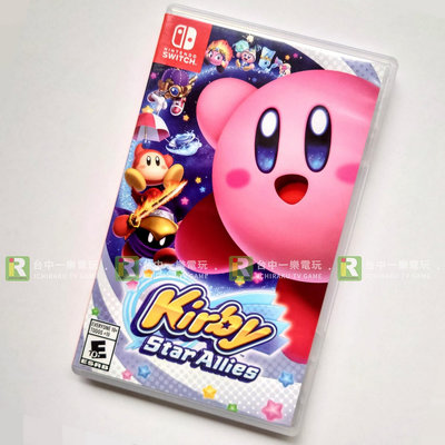 【優質二手電玩】NS 任天堂 Switch 星之卡比 新星同盟 美中版 中文 Kirby 可多人 星星【一樂電玩】